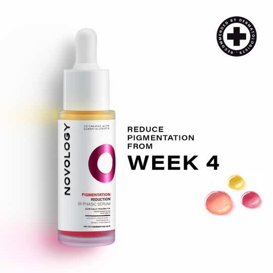 Novology Bi-Phasic Serum for Hyperpigmentation Dark Spots and Acne Marks (28 ml)