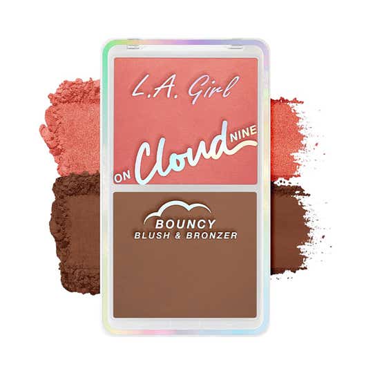 L.A. Girl On Cloud Nine Bouncy Blush & Bronzer - Coral Bliss (6 g)