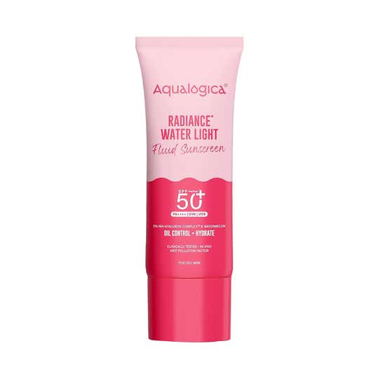 Aqualogica Radiance+ Water Light Fluid Sunscreen (25 g)