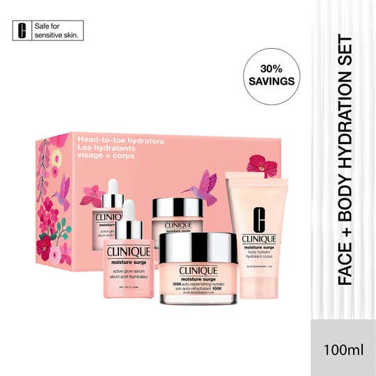 CLINIQUE Head-To-Toe Hydrators Skincare Set (3 pcs)