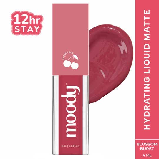 Moody Drip Matte Liquid Lipstick - Blossom Burst (4 ml)
