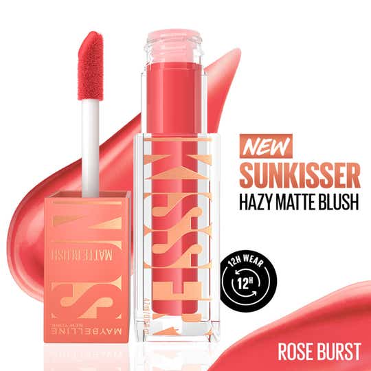 Maybelline New York Sunkisser Hazy Matte Blush - Rose Burst (4.7 ml)