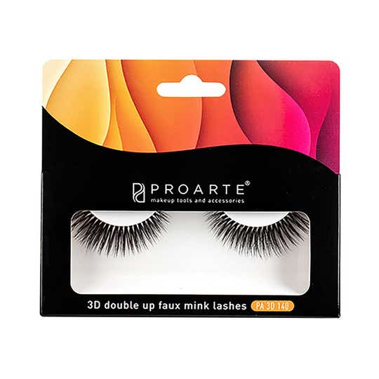 PROARTE Eyelash Double Up Faux Mink Lashes-PA 3D-140 (1 Pair)