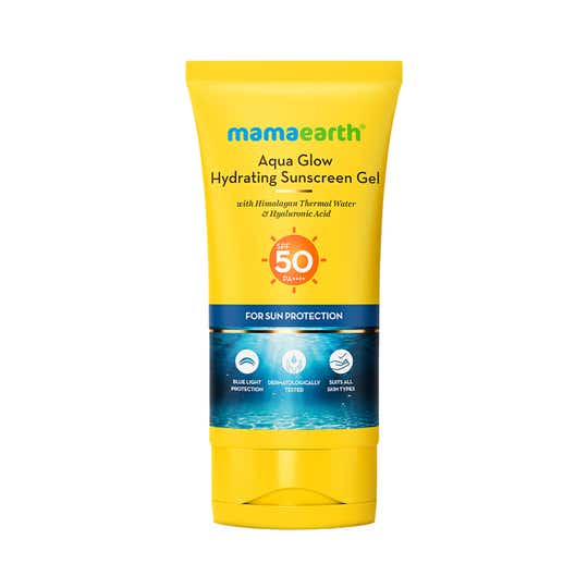 Mamaearth Aqua Glow Hydrating Sunscreen Gel (50g)
