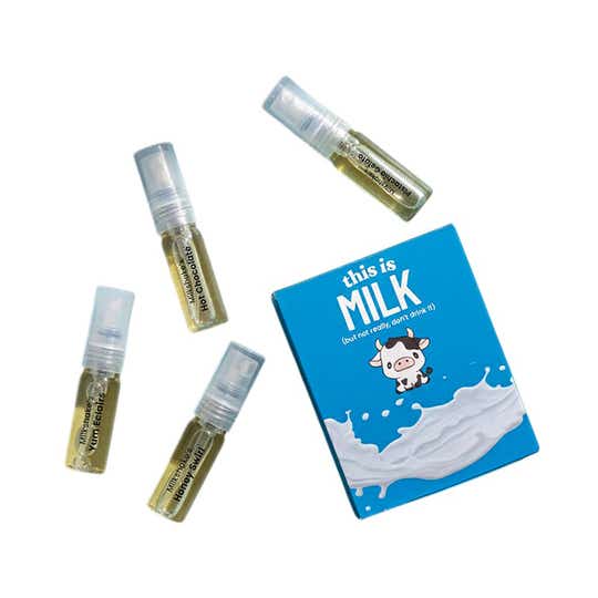 Blur India Milkshake's Inspired Perfume Mini EDP for Unisex Set (4 pcs)