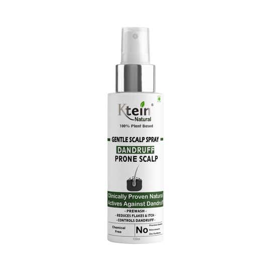 Ktein 100% Plant Based Gentle Scalp Spray For Dandruff Control (100 ml)