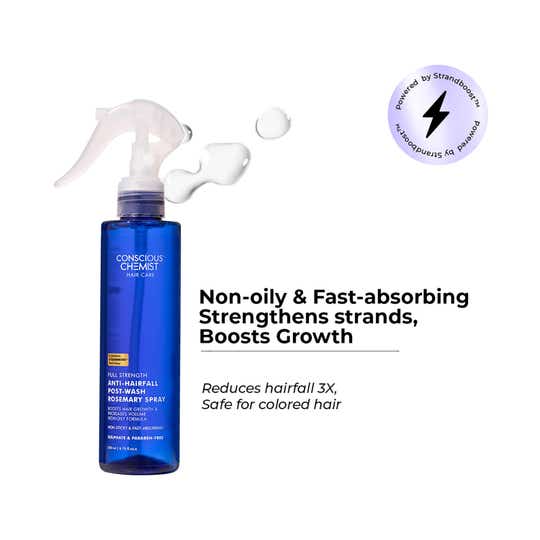 Conscious Chemist Rosemary Water Spray for Hair Growth (200 ml)