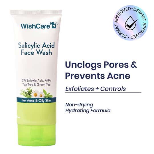 WishCare 2% Salicylic Acid Face Wash (100ml)