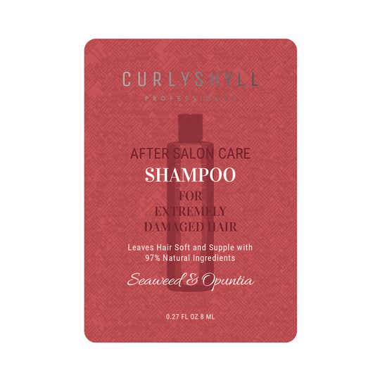 CURLYSHYLL After Salon Care Shampoo For Extremely Damaged Hair (8 ml)