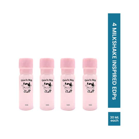 Blur India This Is Milk Delicious Milkshake Inspired Perfumes Limited Edition Set (4 pcs)