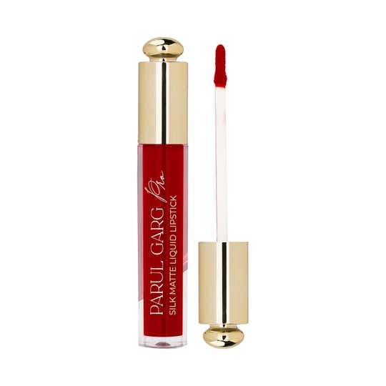 PARUL GARG Beauty Silk Matte Liquid Lipstick - Poppy (3 ml)