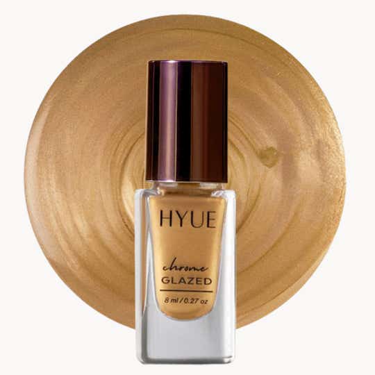 Hyue Chrome Glazed Nail Paint - Gold Mine (8 ml)