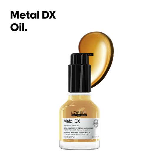 L'OREAL PROFESSIONNEL Metal DX Concentrated Leave-In Serum for Soft & Shiny Hair (50 ml)
