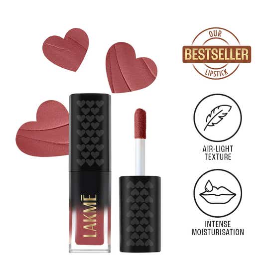 Lakme Xtraordin-airy Lip Mousse Mini - Lets Talk Nude (1.8 g)