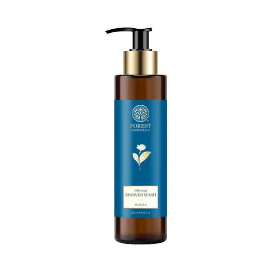 Forest Essentials Silkening Shower Wash Mogra Ayurvedic (200 ml)