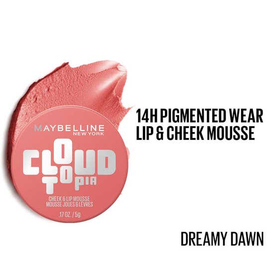 Maybelline Cloudtopia Cheek & Lip Mousse Blush - 09 Dreamy Dawn (5 g)