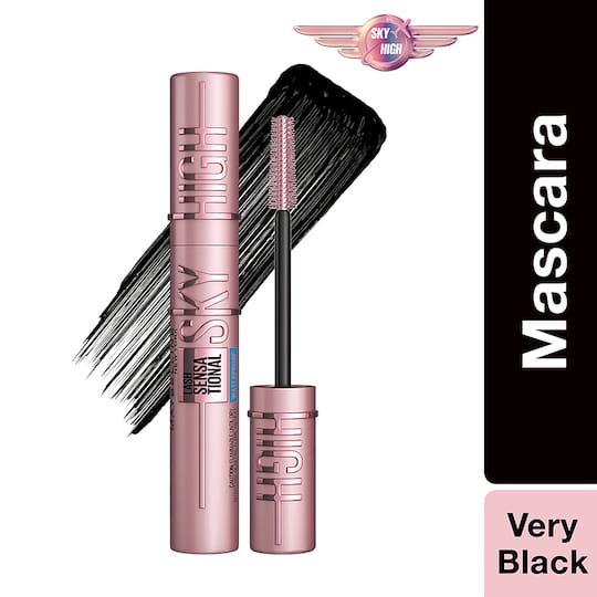 Maybelline New York Lash Sensational Sky High Waterproof Mascara - Very Black (6ml)