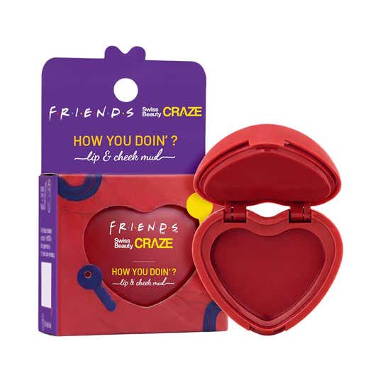 Swiss Beauty Craze How You Doin’? Lip & Cheek Mud - Showtime Red (5 g )