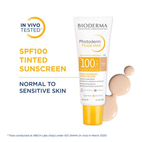 Bioderma Photoderm Aquafluide Sunscreen SPF 100+ Claire UVA Protection (40ml)