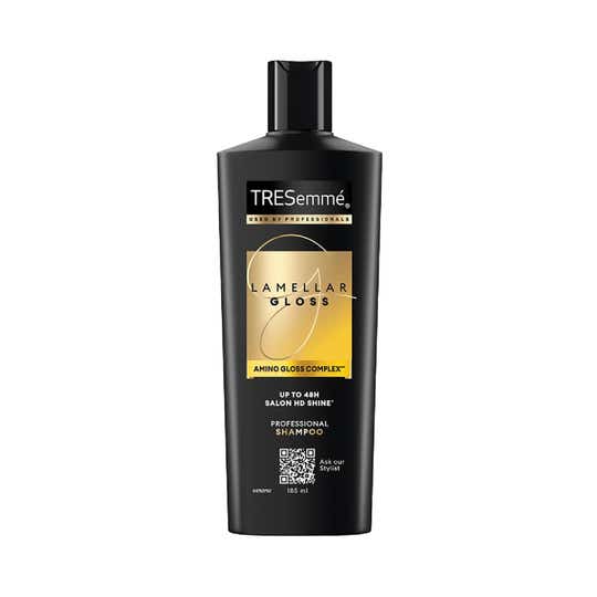 Tresemme Lamellar Gloss Shampoo with Amino Gloss Complex for Ultra Shiny Glossy hair (185 ml)