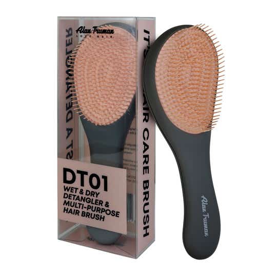 Alan Truman DT01 Detangling Brush - Grey Pink (1 Pc)