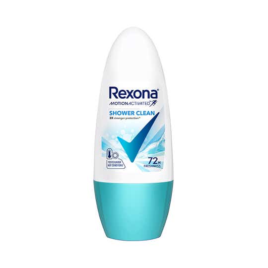 Rexona Shower Clean Roll On Antiperspirant Deodorant for Women (45 ml)