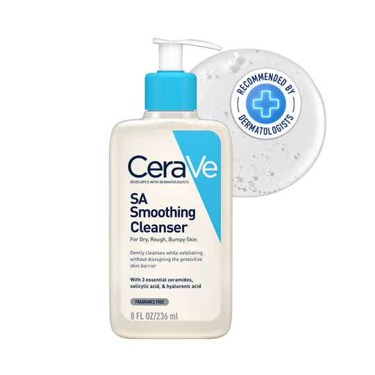 CeraVe SA Smoothing Cleanser For Dry Skin (236 ml)