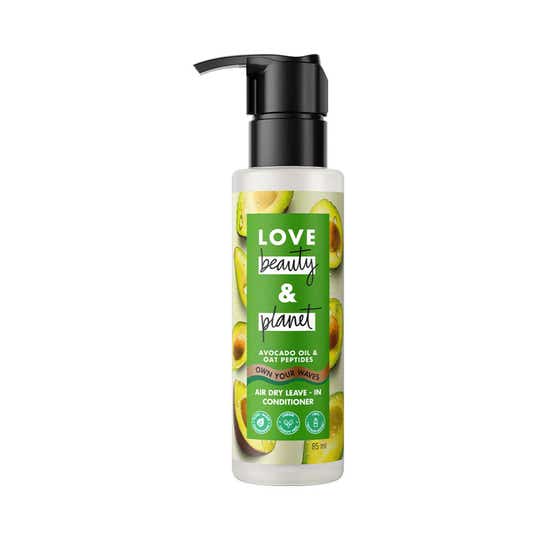 LOVE beauty AND planet Avocado Oil & Peptide Leave-In Conditioner for Wavy Hair (85 ml)