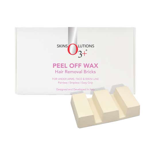 O3+ Peel Off Wax Hair Removal Bricks (165 g)