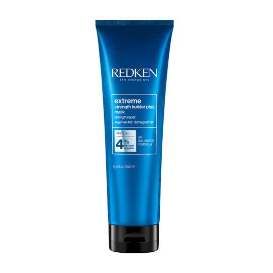 REDKEN Extreme Strength Builder Plus Mask,Anti-Breakage Mask For Dry & Damaged Hair (250 ml)