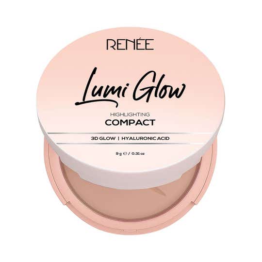 Renee Lumi Glow Highlighting Compact - Suede Caramel (9 g)