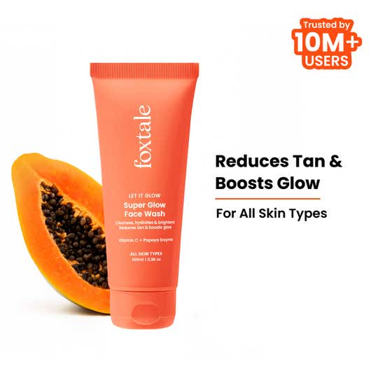 Foxtale Super Glow Face Wash (100 ml)