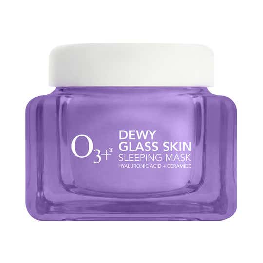 O3+ Dewy Glass Skin Sleeping Mask With Hyaluronic Acid And Ceramides (50 g)