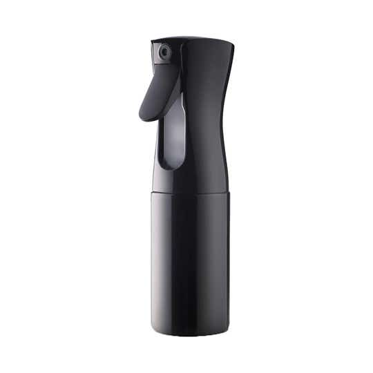 Bronson Professional Hair Spray Bottle Refillable Continuous Ultra Fine Water Mist - Black (150ml)