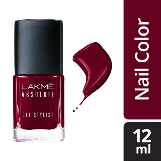 Lakme Absolute Gel Stylist Nail Color - Warrior (12 ml)