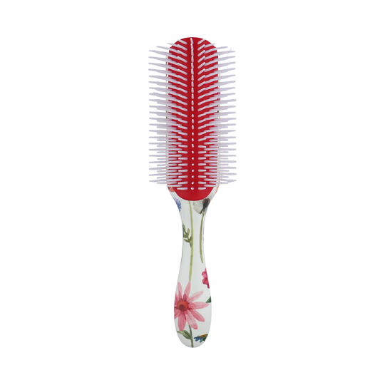 Denman D4 9-Row Curl Definer & Styler Brush Floral Fantasies