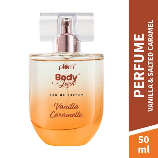 Plum BodyLovin' Vanilla Caramello Eau De Parfum - Long Lasting Gourmand Perfume (50ml)