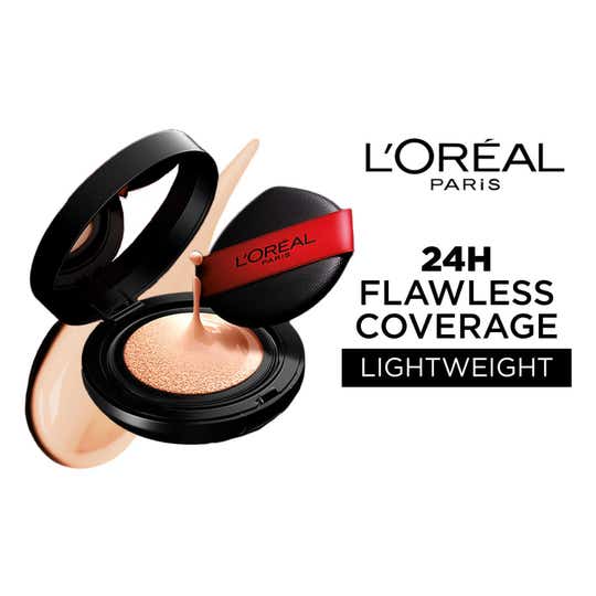 L'Oreal Paris Infallible Cushion Foundation 24Hr Full Coverage Glass-Skin Finish - ShadeN127 (11 g)