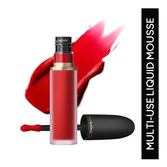 M.A.C Powder Kiss Lip And Cheek Mousse - M·A·Csmash (5 ml)