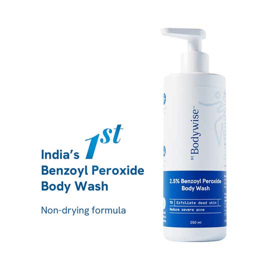 Be Bodywise 2.5% Benzoyl Peroxide Body Wash (250 ml)