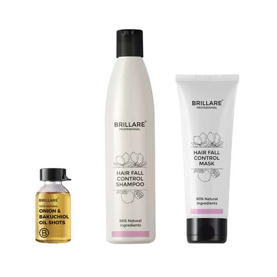 Brillare Hair Fall Control Treatment Combo For Reducing Hair Fall
