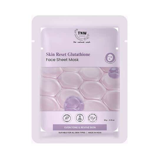 TNW The Natural Wash Radiance Boost Glutathione Face Sheet Mask (20 g)