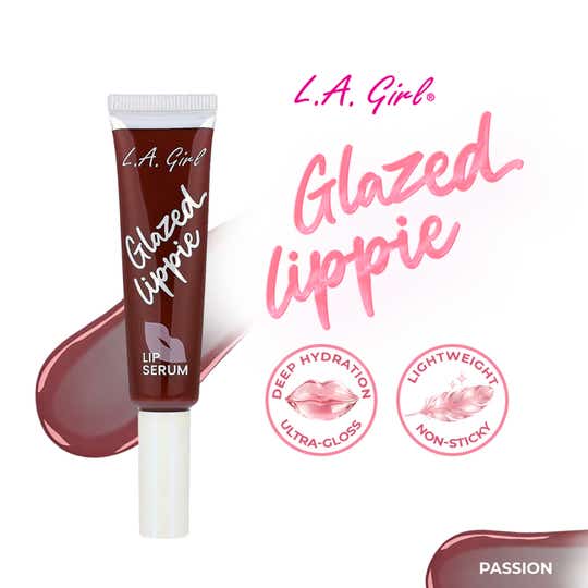 L.A. Girl On Cloud Nine Glazed Lippie Lipgloss Lip Serum - Passion (12 ml)
