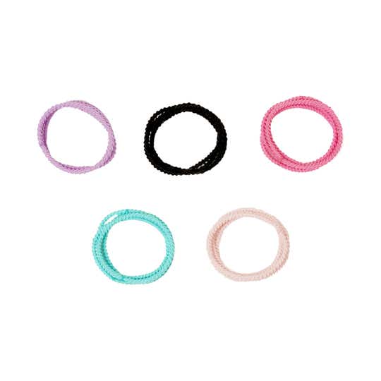 Bronson Professional Elastic Soft Stretchable Hair Rubber Bands (20 pcs)