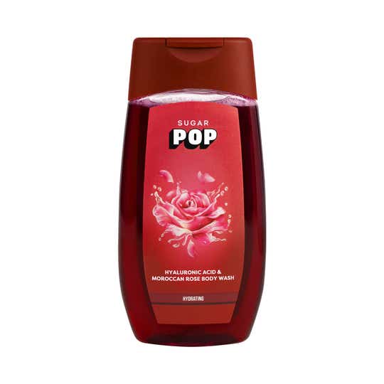 SUGAR POP Hyaluronic Acid and Moroccan Rose Body Wash (250 ml)