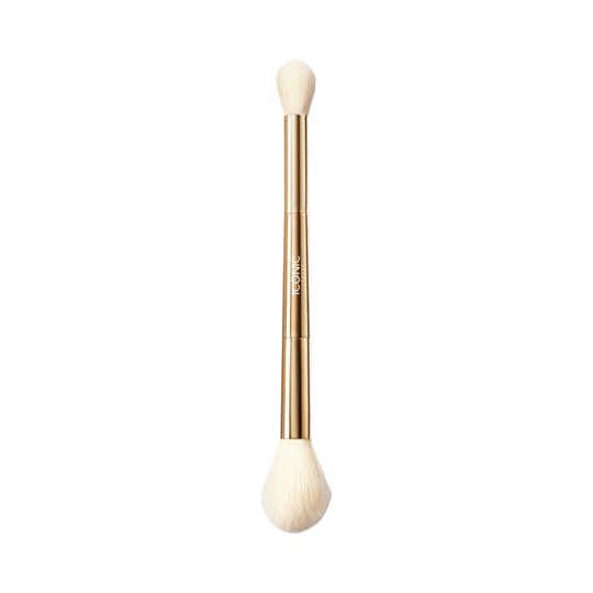 ICONIC LONDON Highlight And Blush Duo Brush