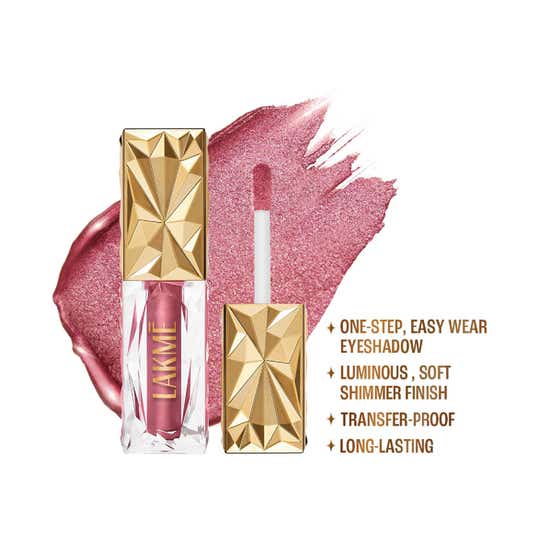 Lakme Be-jewel Satin Eye Tint One-Step Liquid Eyeshadow - 02 Opulence (4.5 ml)