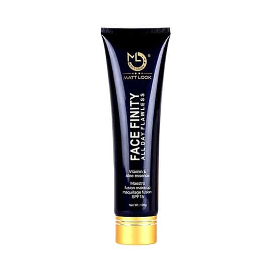 Matt Look Face Finity All Day Flawless Face Makeup Foundation SPF-15 - Fair (100 g)