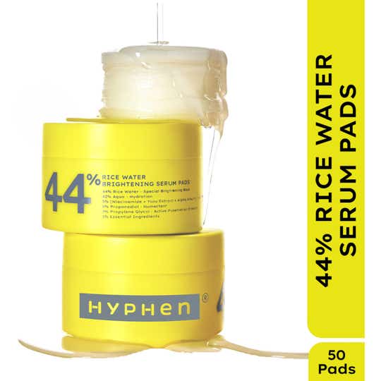 Hyphen 44% Rice Water Brightening Serum Pads (50 pcs)