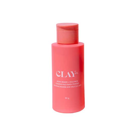 Clayco. Face Wash Powder with Azuki Beans Koji Rice Salicylic Acid & Niacinamide (30 g)